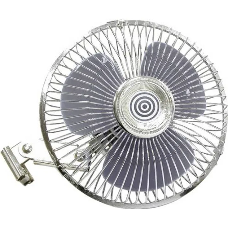 HP Autozubehör Ventilator mit Metallgitter 12V Ventilator 12V