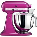 KitchenAid Artisan 5KSM175PSERI Küchenmaschine mit Direktantrieb, 300W, 4,8L Edelstahlschüssel, Himbeereis, Serie: 5KSM175PS