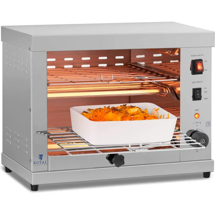Royal Catering Salamander Grill Überbackgerät 230 V