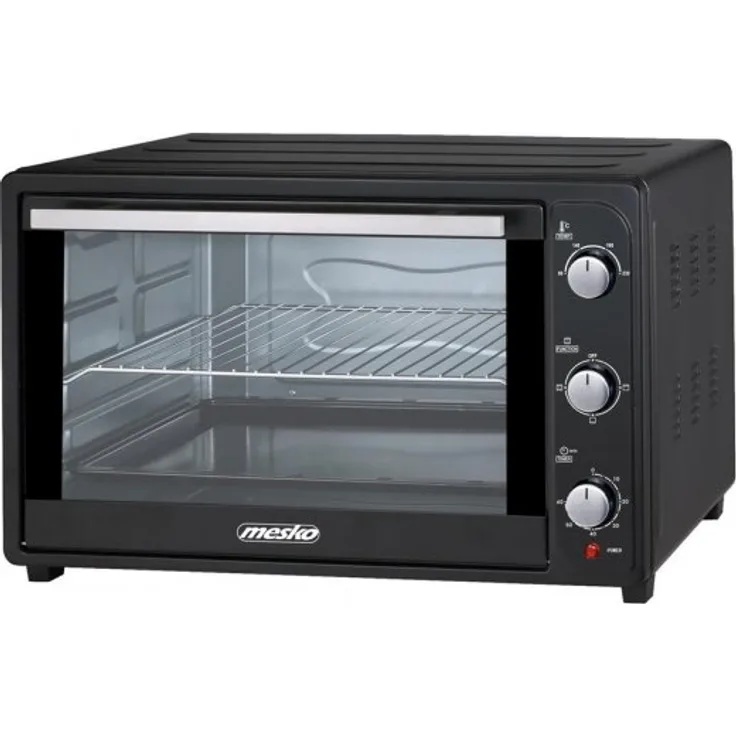 Mesko MS 6021 Mini-Backofen 66 L XXL schwarz Timer
