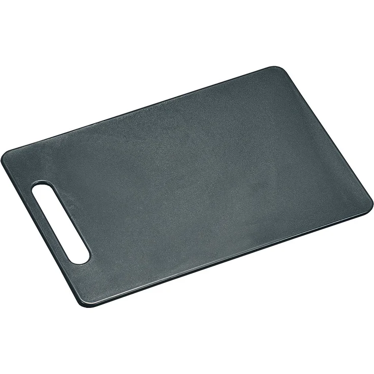 Kesper 30474 PAL Schneidebrett rutschfeste Kunststoff grau 29 x 19,5 x 0,5 cm – Bild 1