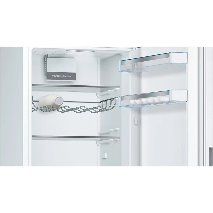 Bosch KGE36AWCA Kühl-Gefrierkombination, freistehend, weiß, 0-Grad-Zone, Schnellkühlen und -gefrieren, LED, BigBox-Gefriergutschublade, Breite 60 cm – Bild 4