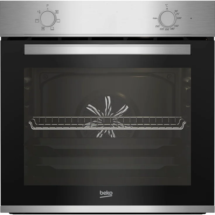 Beko BBIE12000X, Backofen, Einbaugerät, Breite 59,4 cm, Garraum 66 l, 6 Kochfunktionen, Halogenbeleuchtung – Bild 2