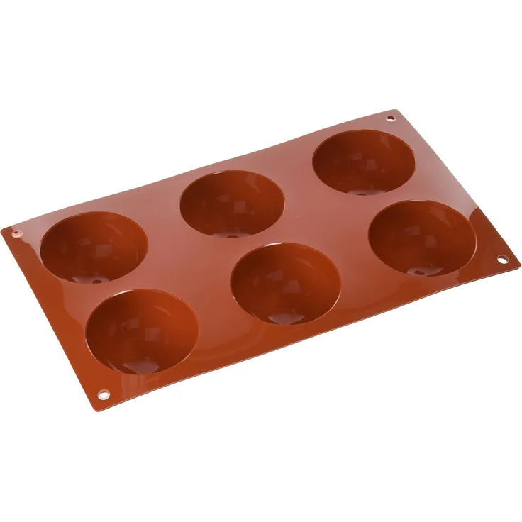 Silikomart 20.002.00.0060 SF 002 HALF-SPHERES - SILICONE MOULD ø70 H 35 MM