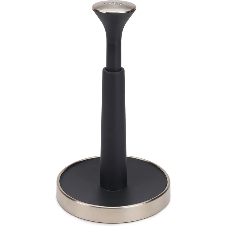 Joseph Joseph Push&Tear - Küchenrollenhalter für einfaches Abreißen - grau