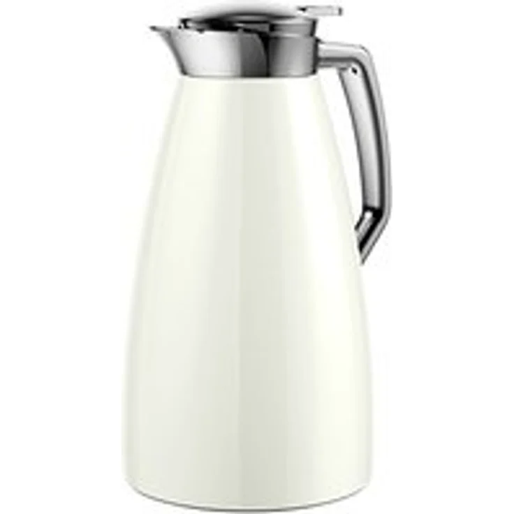 Emsa 514185 Isolierkanne, 1 Liter, Aroma Diamond, Quick Tip Verschluss, 100% dicht, Eis, Plaza – Bild 1
