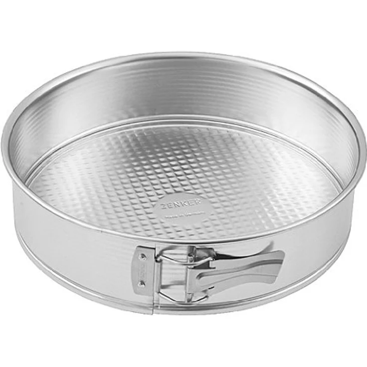 Zenker 6803 Springform mit Flachboden Ø 26 cm, silver – Bild 1