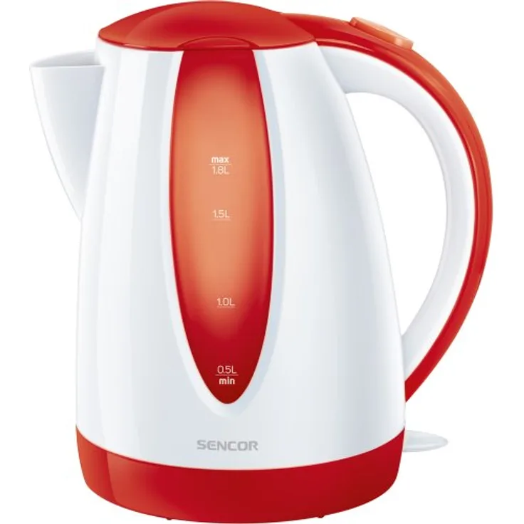 SENCOR SWK 1811GR, Wasserkocher, 1,8 L, Rot