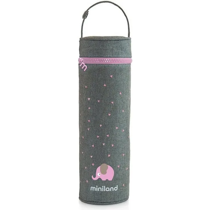 Miniland Isolierflasche »Flaschen-Isoliertasche Silky, 500 ml, azurblau«