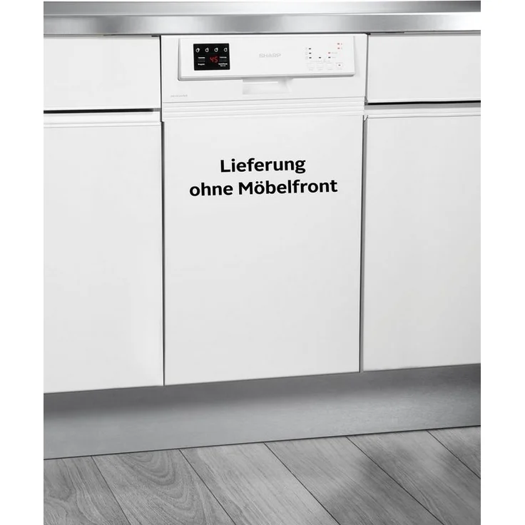 Sharp QW-HS12S47EW-DE, Geschirrspüler, E, Geräuschemissionsklasse C, Geräuschemissionen 47 Dezibel – Bild 2