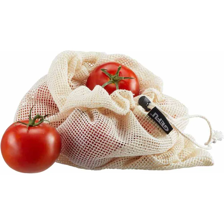 Gefu Obst- und Gemüsenetz AWARE, 3 Stück im Set,Größe M