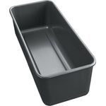 Kaiser La Forme Plus Königskuchenform, 25 x 10 cm, Backform eckig, leboden, antihaftbeschichtet, schnittfest, abgerundete Ecken und Kanten