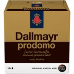 Dallmayr Prodomo Dolce Gusto Kaffeekapseln Arabica-Hochlandkaffee 16 Stück (Schwarz)