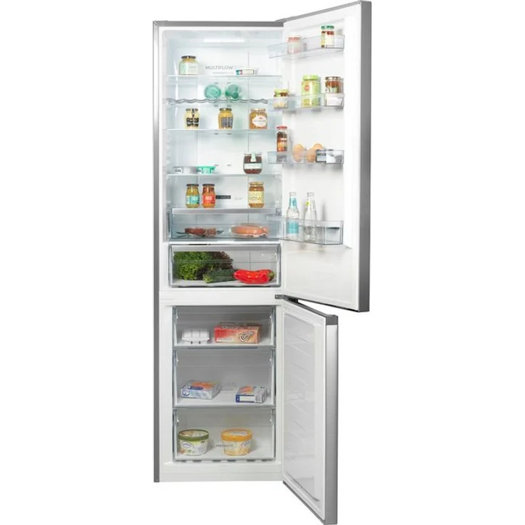 Gorenje NRK6202AXL4 Kühl-Gefrierkombination, freistehend, grau metallisch weiß, NoFrost, Schnellgefrieren, Breite 60 cm – Bild 5