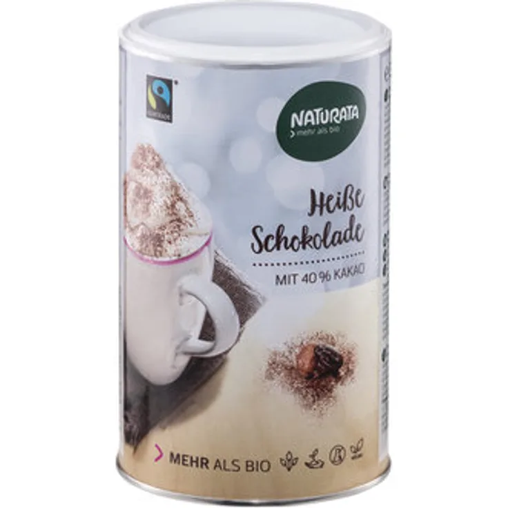 Naturata Heisse Schokolade,Trinkschokolade, 350g Bio