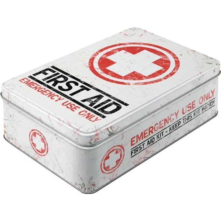 Nostalgic Art Vorratsdose, Metall, First Aid Kit