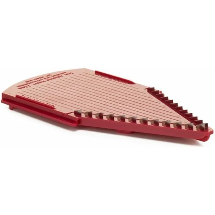 Börner Gemüsehobel Messereinschub 3,5mm, Kunststoff, Zubehör für Gemüsehobel V1, V3 und V6 rot