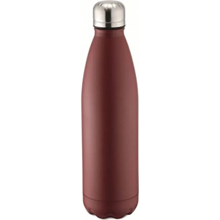 Weis Thermoflasche vakuumisoliert rot500 ml 12976
