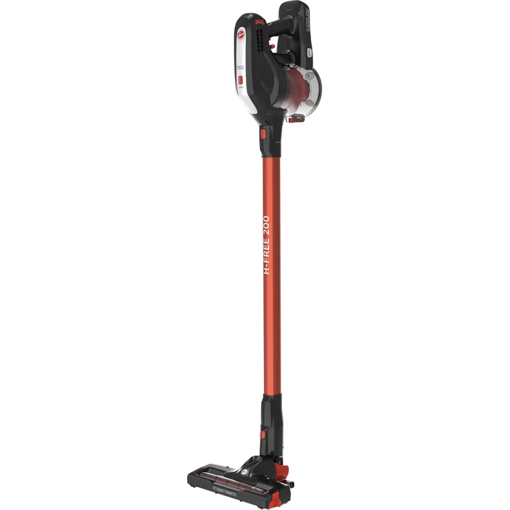 Hoover HF122RH H Free 100 HF122RH Handstaubsauger, 40 min Akkubetrieb, Zyklon-Technik, LED-Frontlicht, orange-schwarz – Bild 2