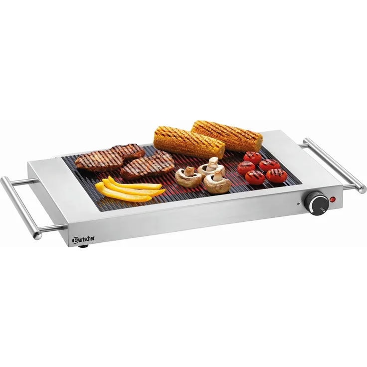 Bartscher Ceran-Grillplatte GP1200, gerillt (104902)