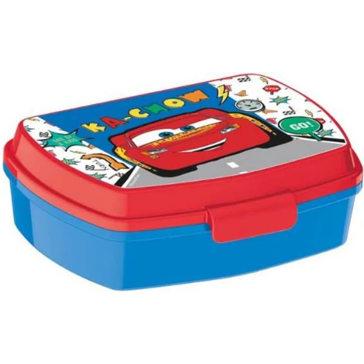 Disney Brotdose Cars 3 junior 17 x 14 cm blau-rot