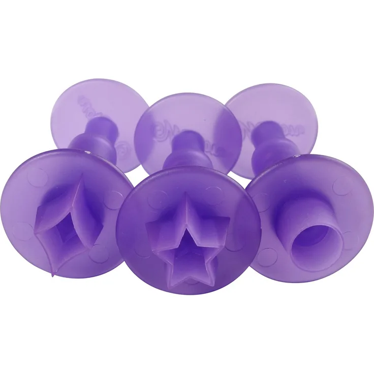 Wilton dreiteilige Classic Mini Fondant Aussparungen Set