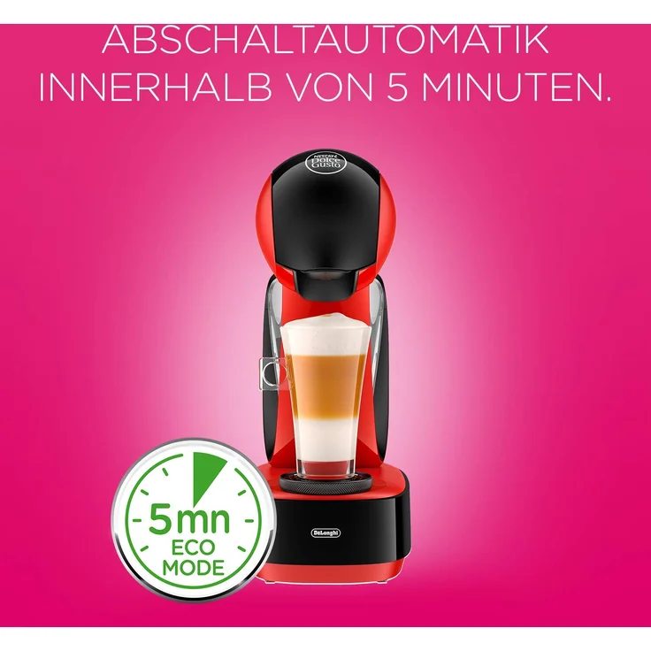 De'Longhi EDG 260.R, NESCAFÉ Dolce Gusto Infinissima , Kapsel Kaffeemaschine , Für heiße und kalte Getränke , 15 bar Pumpendruck für samtige Crema , Ferrari Red – Bild 5