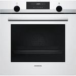 Siemens HB517ABW0, Backofen, A, Einbau, Breite 60 cm, Netzbetrieb, Volumen 71 l, Timer, beleuchtete Drehknebel, weiß