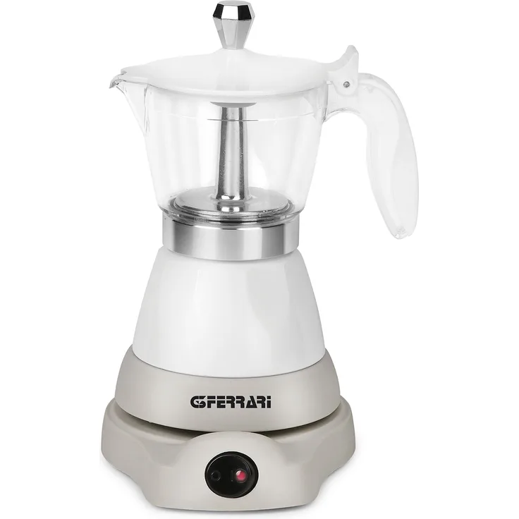 G3Ferrari G10028 elektrischer Espressobereiter Bonjour für 3 Tassen mit Warmhaltefunktion