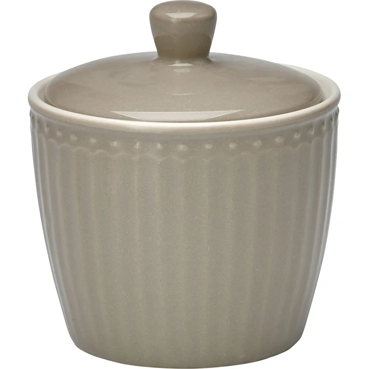 Alice Zuckerdose grau 10 cm
