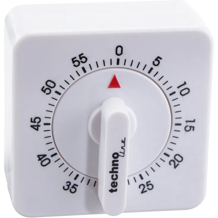Technoline KZW Analog Kurzzeitwecker weiß