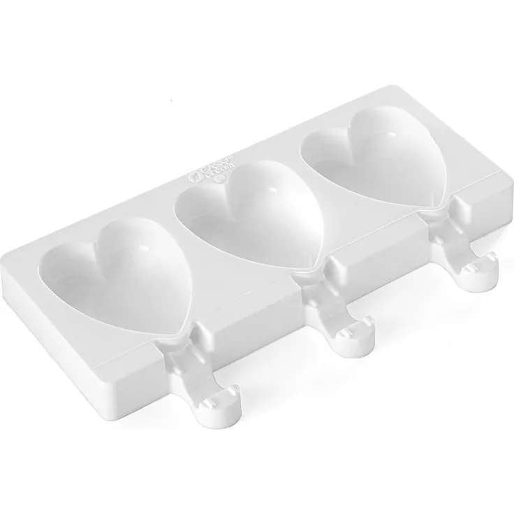 Silikomart 196383 Eisform Herz, 4er-Form