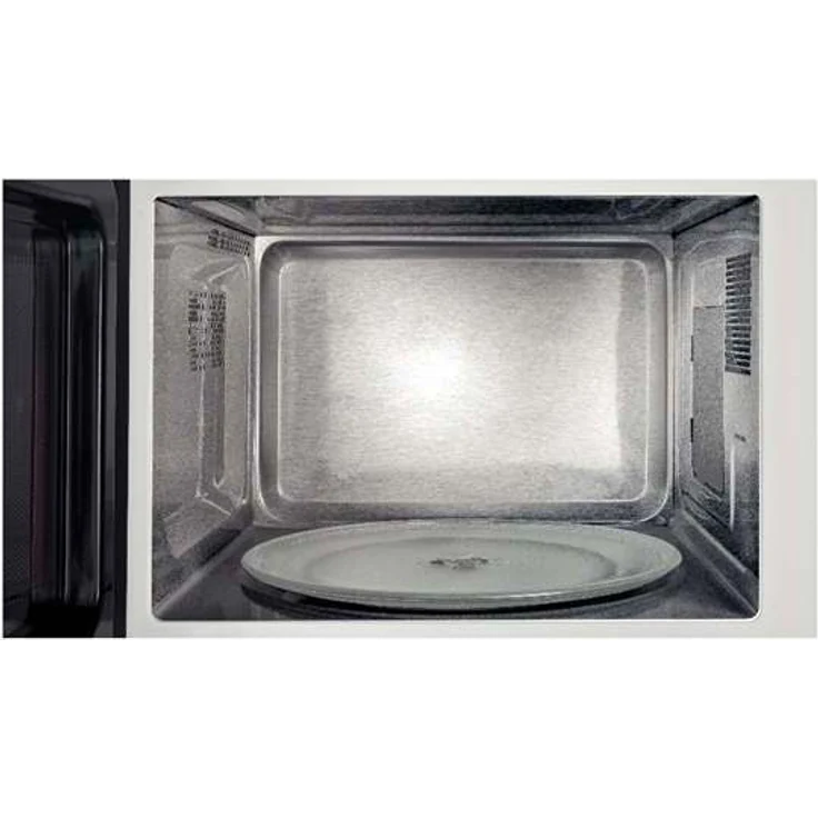 Bosch HMT75G451 Serie 2 Mikrowelle mit Grillfunktion, Standgerät, 800 Watt, 17 Liter Garraum, Drehteller 24,5 cm, Türanschlag Links, 8 voreingestellte Automatikprogramme, edelstahl – Bild 2