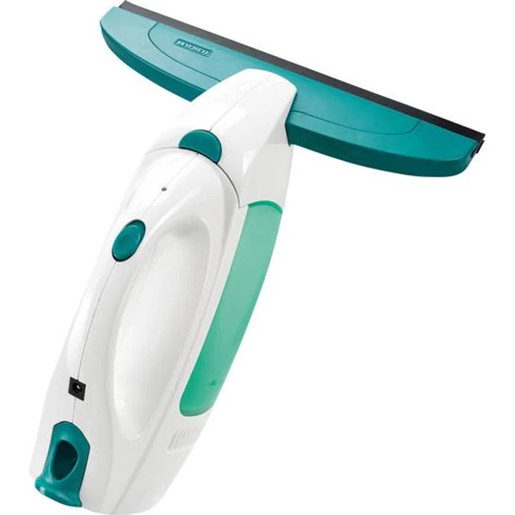 Leifheit Fenstersauger Set Dry and Clean mit Stiel 51001 für 360° streifenfreie Reinigung, Fensterreiniger verwendbar bis zu 35 min, Fensterputzer mit Stand-by-Automatik und Click-System – Bild 4