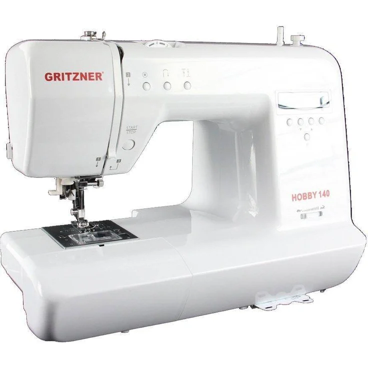 Gritzner Hobby 140 Computer-Nähmaschine, weiß – Bild 1