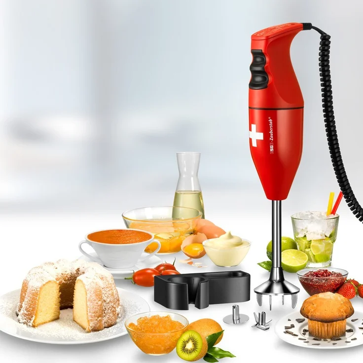 ESGE Zauberstab E 120 Select 120W, Stabmixer schweiz-rot, bis 10.000 U-Min – Bild 5