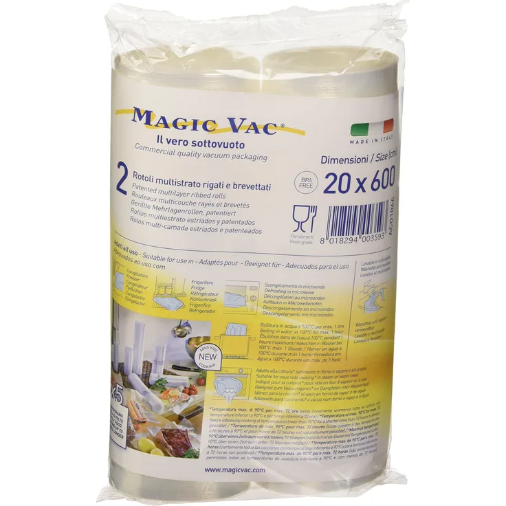Magic vac Busta 2 Rotoli 20X600 Aco1066