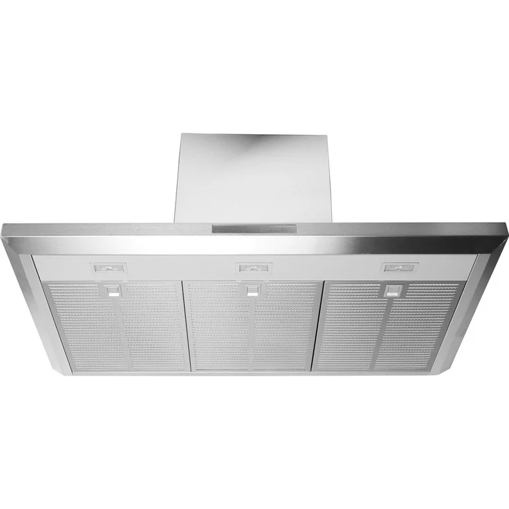 Bosch Serie 6 DWB97LM50, Motorhaube, Kamin flach, Breite: 89.8 cm, Tiefe: 50 cm, Absaugung und Rückführung (mit zusätzlichem Rückführungsset), rostfreier Edelstahl – Bild 4