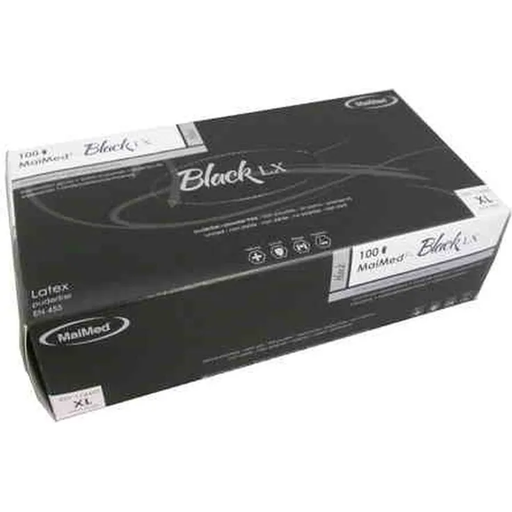 Maimed Black LX Latex schwarz XL, 1000 Stück