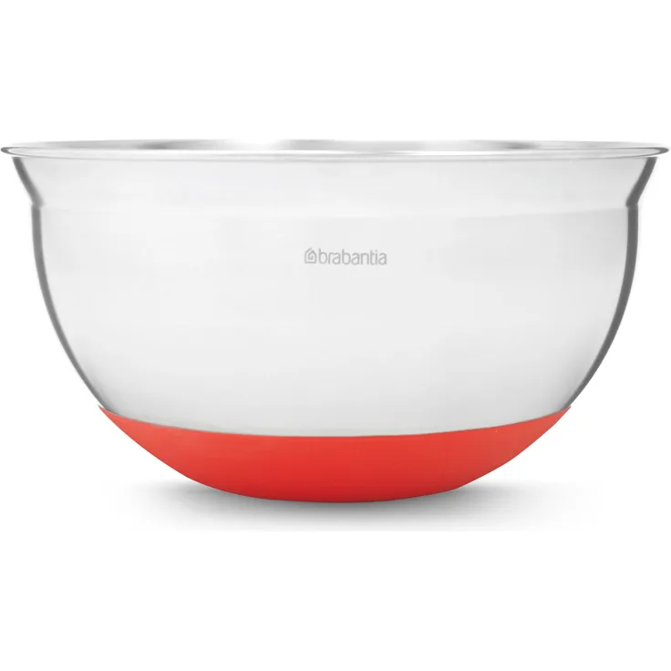 Brabantia Rührschüssel Edelstahl, Rot, 1.6 L, 364365