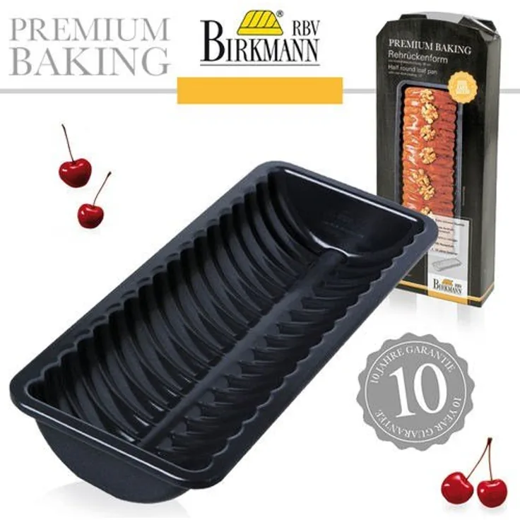 RBV Birkmann 882102 Premium Baking Rehrückenform 30er