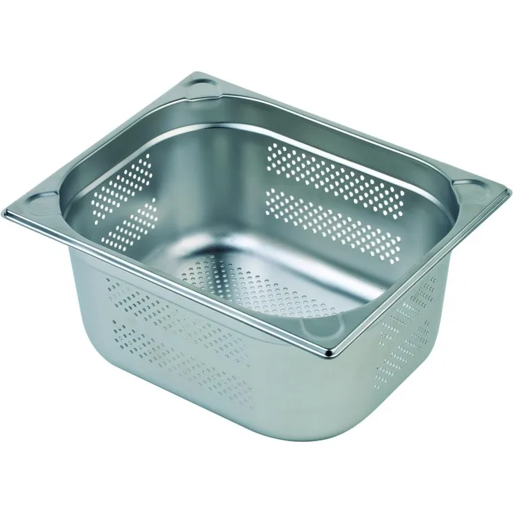 APS 81902 GN 1-2 1-2 Perforated Container, 32.5 x 26.5 x 10 cm