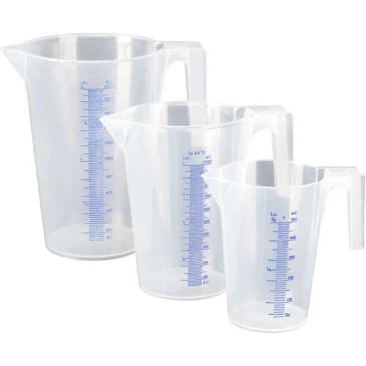 Pressol 4682438 Messbechersatz Polypropylen 3-teilig