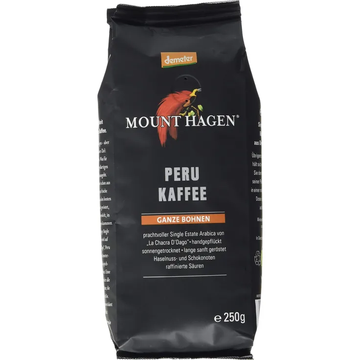 Mounthagen Röstkaffee Peru ganze Bohne (1 x 250 g)