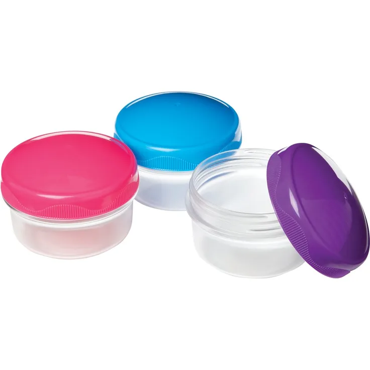 Sistema To Go Mini Bites, 130 ml, mehrfarbig, 3er-Packung