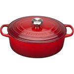 Le Creuset Signature Bräter oval Ø 27 cm Kirschrot