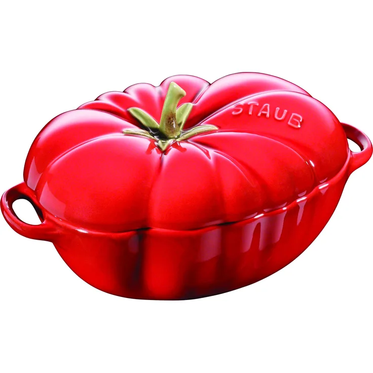 Staub 405118550 Tomaten Cocotte, 40511-855-0 lierte Oberfläche, Keramik