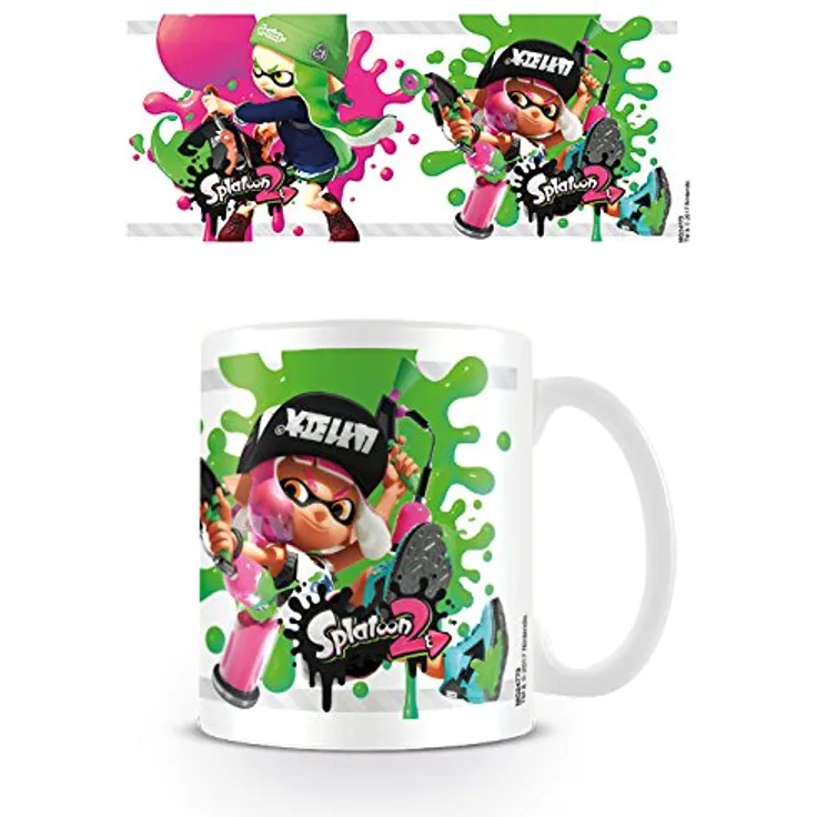 Nintendo Kaffeetassen, Papier, Mehrfarbig, 11 x 11 x 1.3 cm