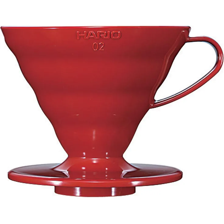 HARIO Teekanne, Glas, rot, Size 2