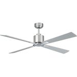Lucci Air Deckenventilator, Airfusion Climate DC mit neuer, energiesparender Technologie, chrom gebürstet 210520